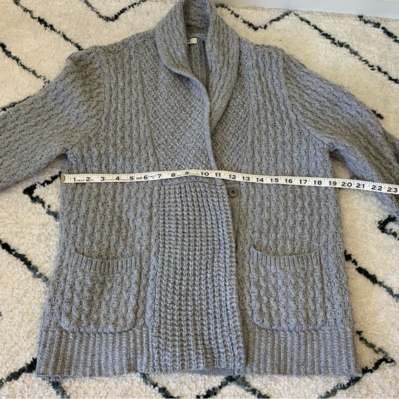 Madewell Gray Shawl Collar Cardigan Sweater - Picture 9 of 11